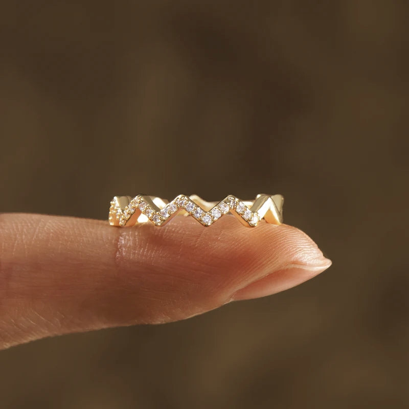 HIGHS & LOWS  Emotional Support Sterling Silver Ring