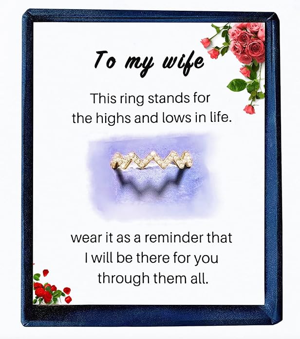 HIGHS & LOWS  Emotional Support Sterling Silver Ring