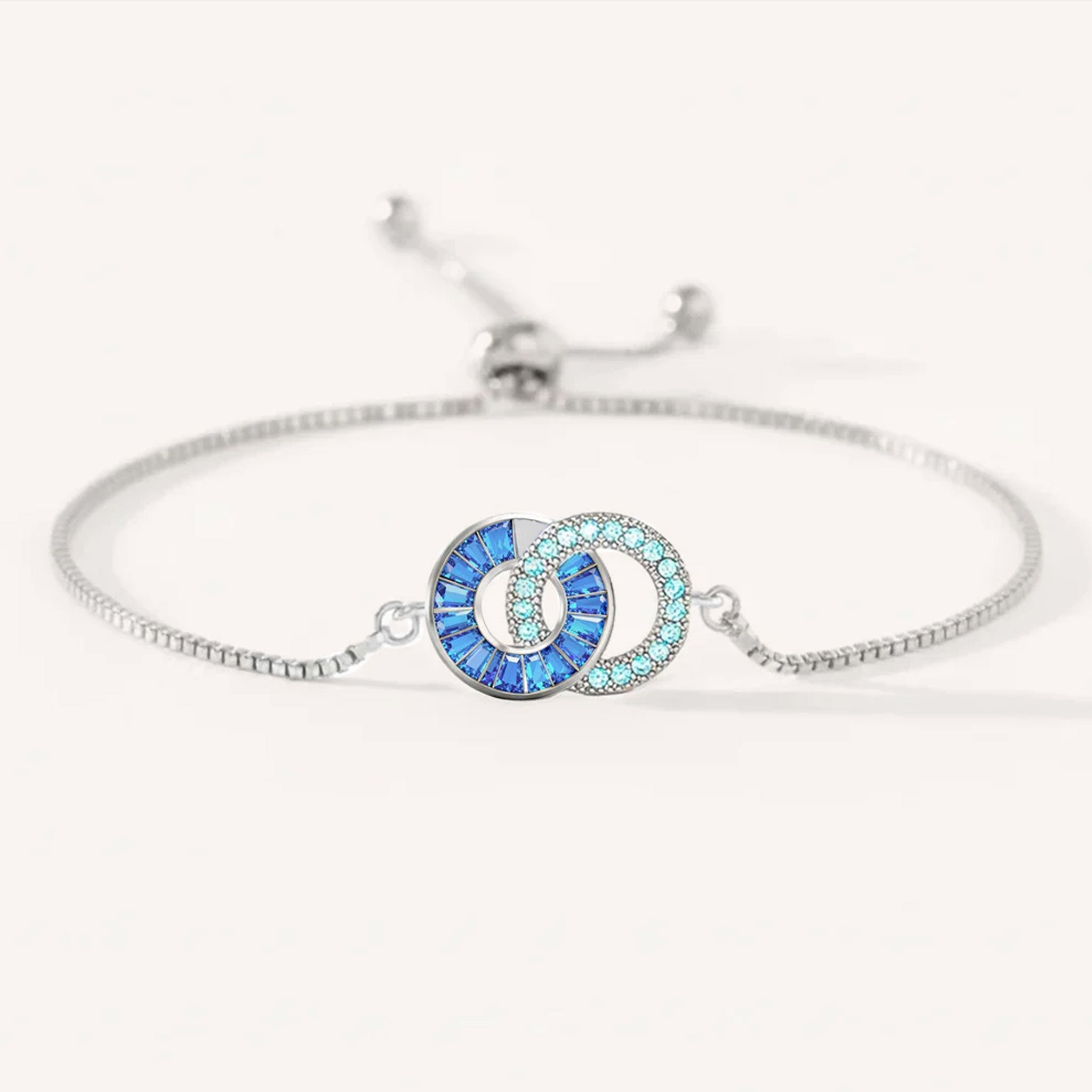 Custom Linking Birthstone Bracelet