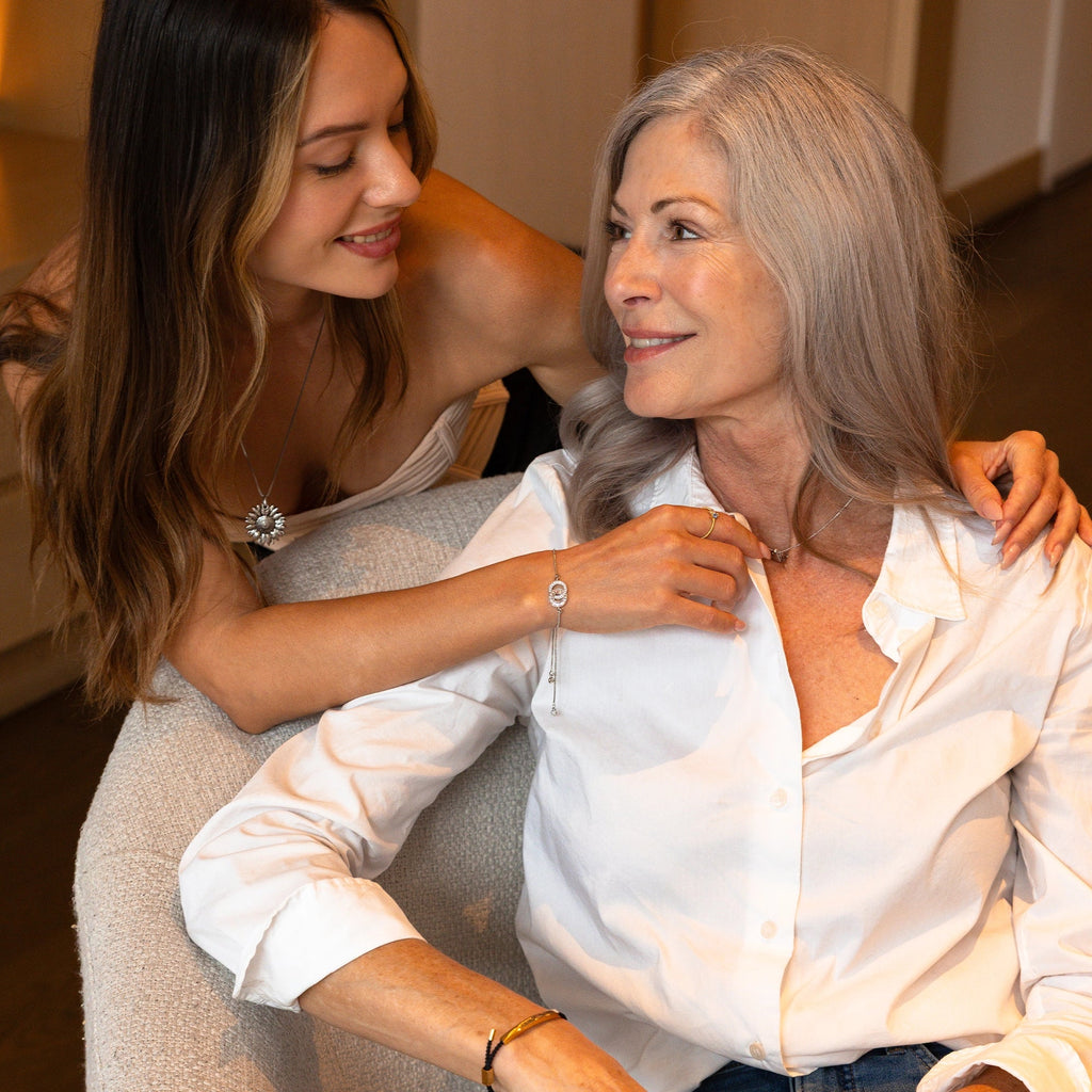 Custom Tiny Heart Birthstone Adjustable Ring