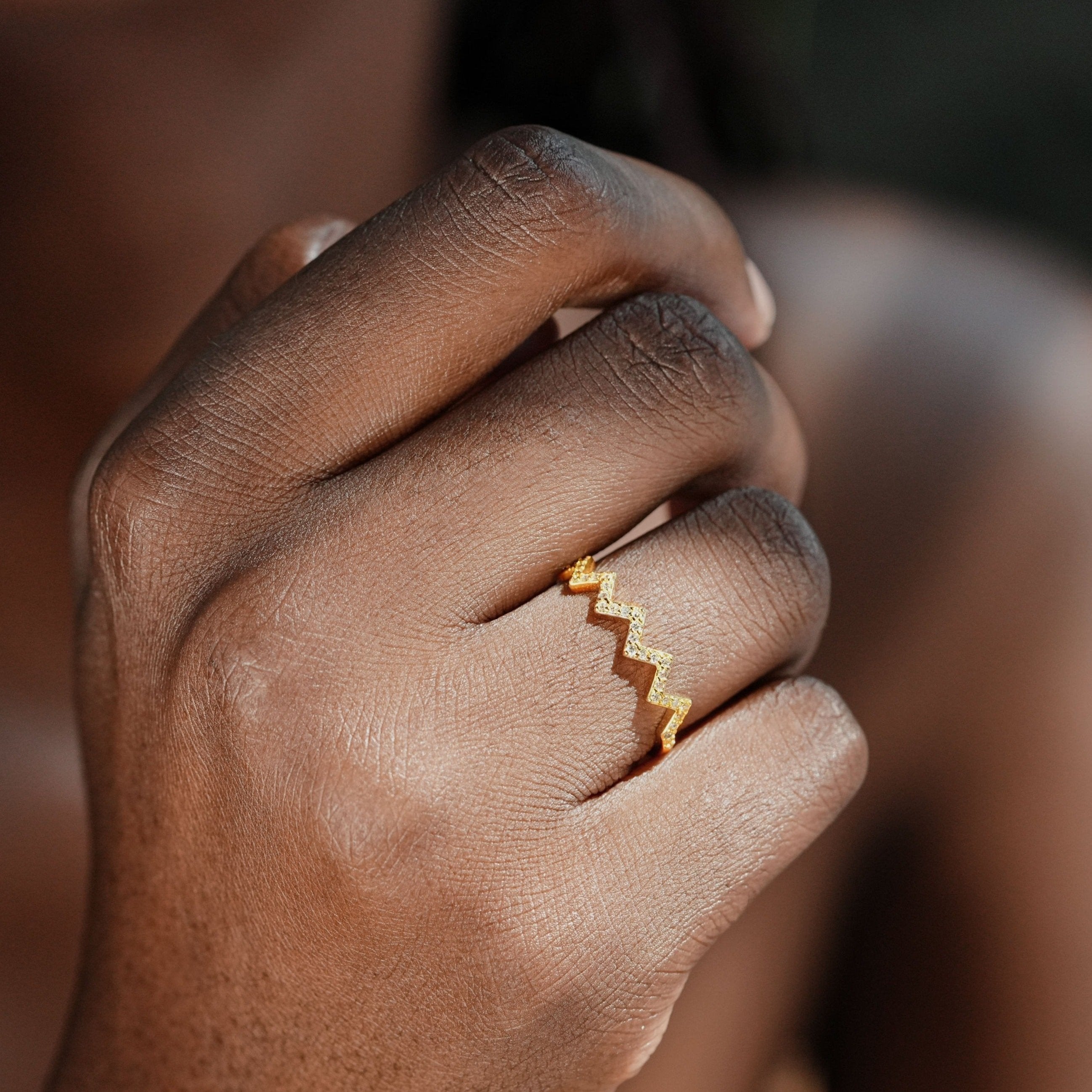 HIGHS & LOWS  Emotional Support Sterling Silver Ring