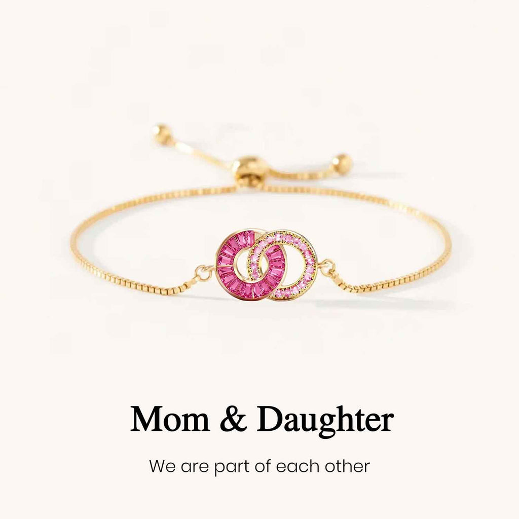 Custom Linking Birthstone Bracelet