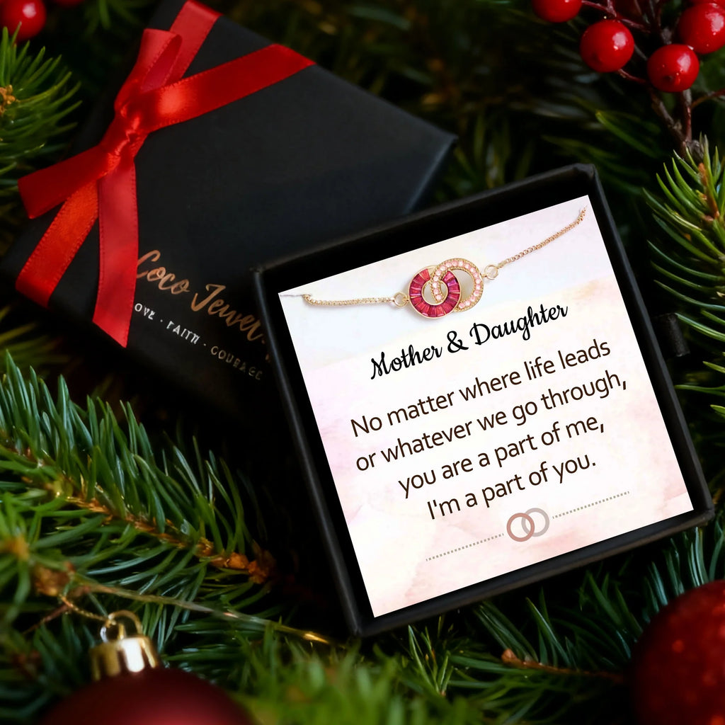 Custom Linking Birthstone Bracelet