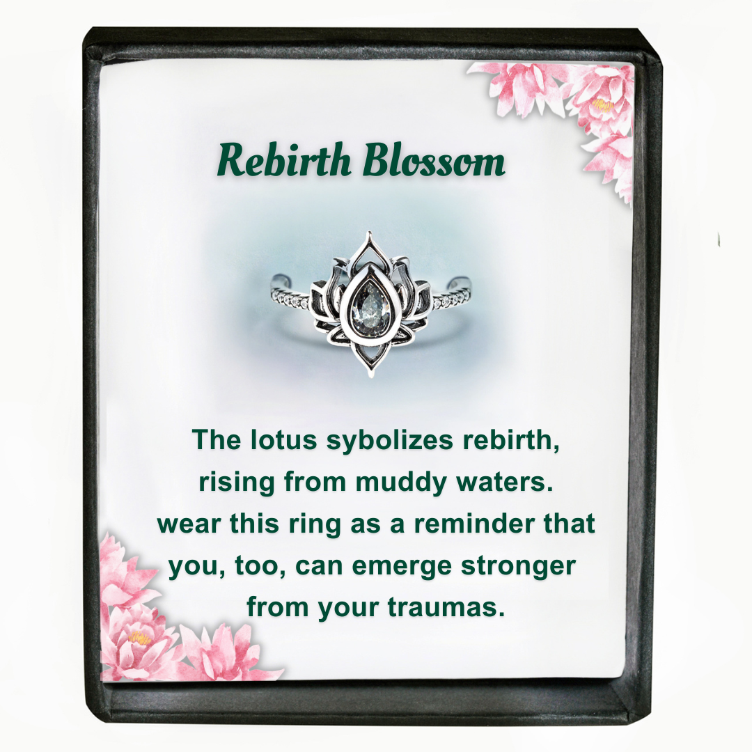 Silver Lotus Ring