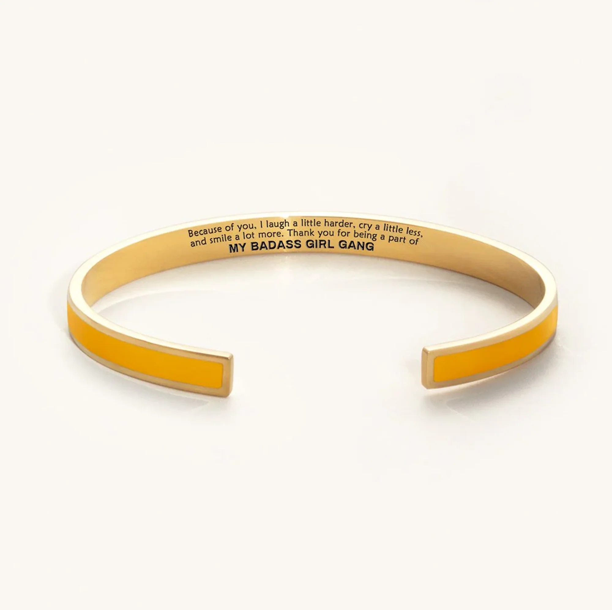 My Badass Girl Gang Multiple Color Cuff Bracelet