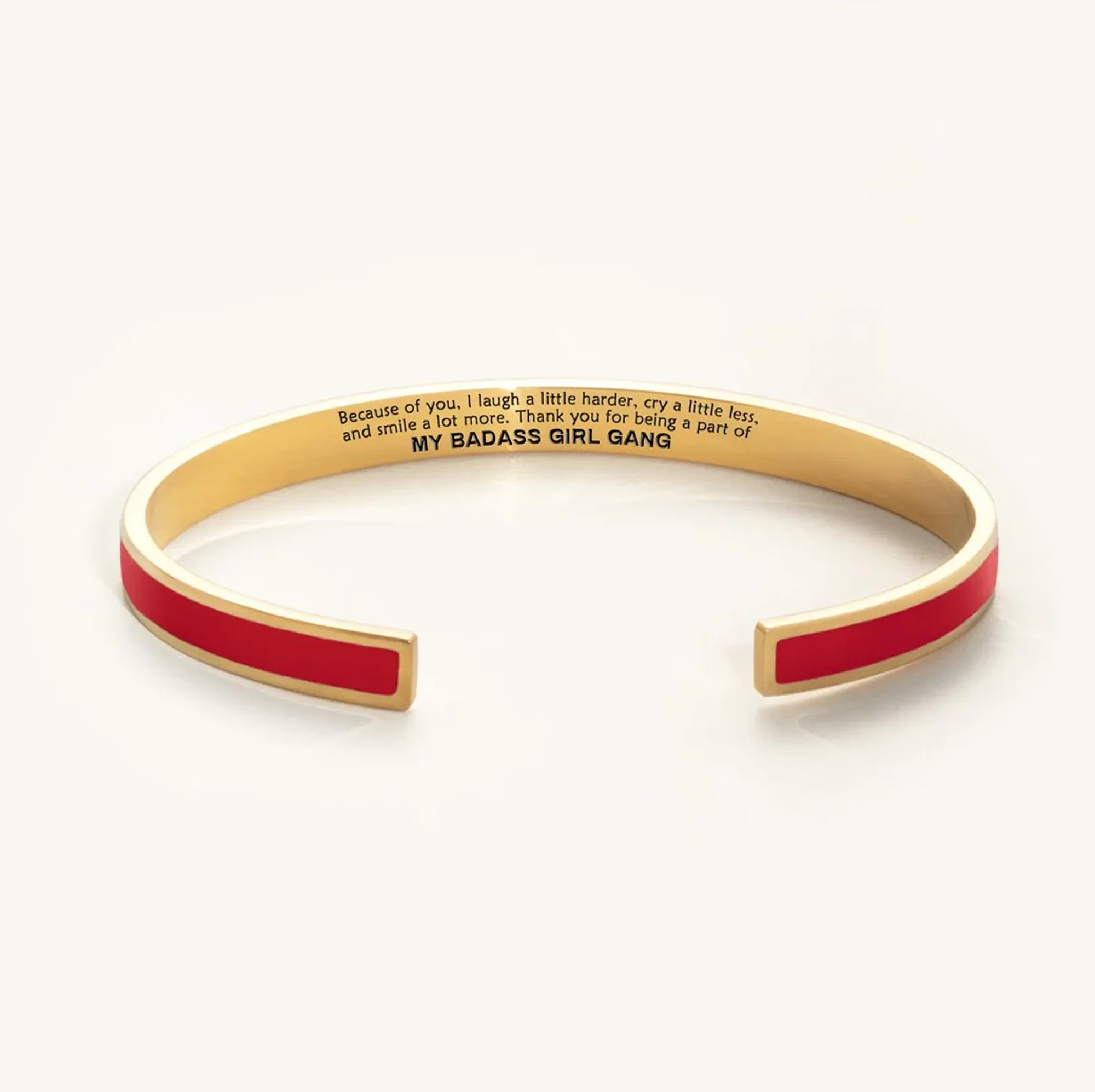 My Badass Girl Gang Multiple Color Cuff Bracelet